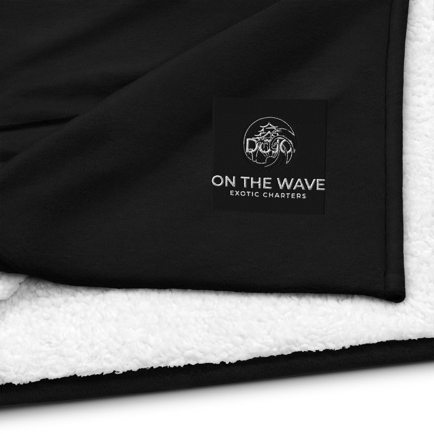 Dojo On The Wave Exotic Charters -Premium sherpa blanket