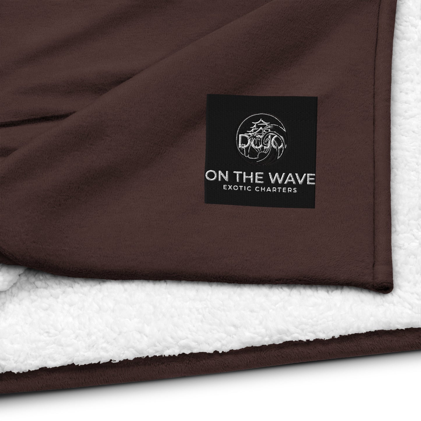 Dojo On The Wave Exotic Charters -Premium sherpa blanket