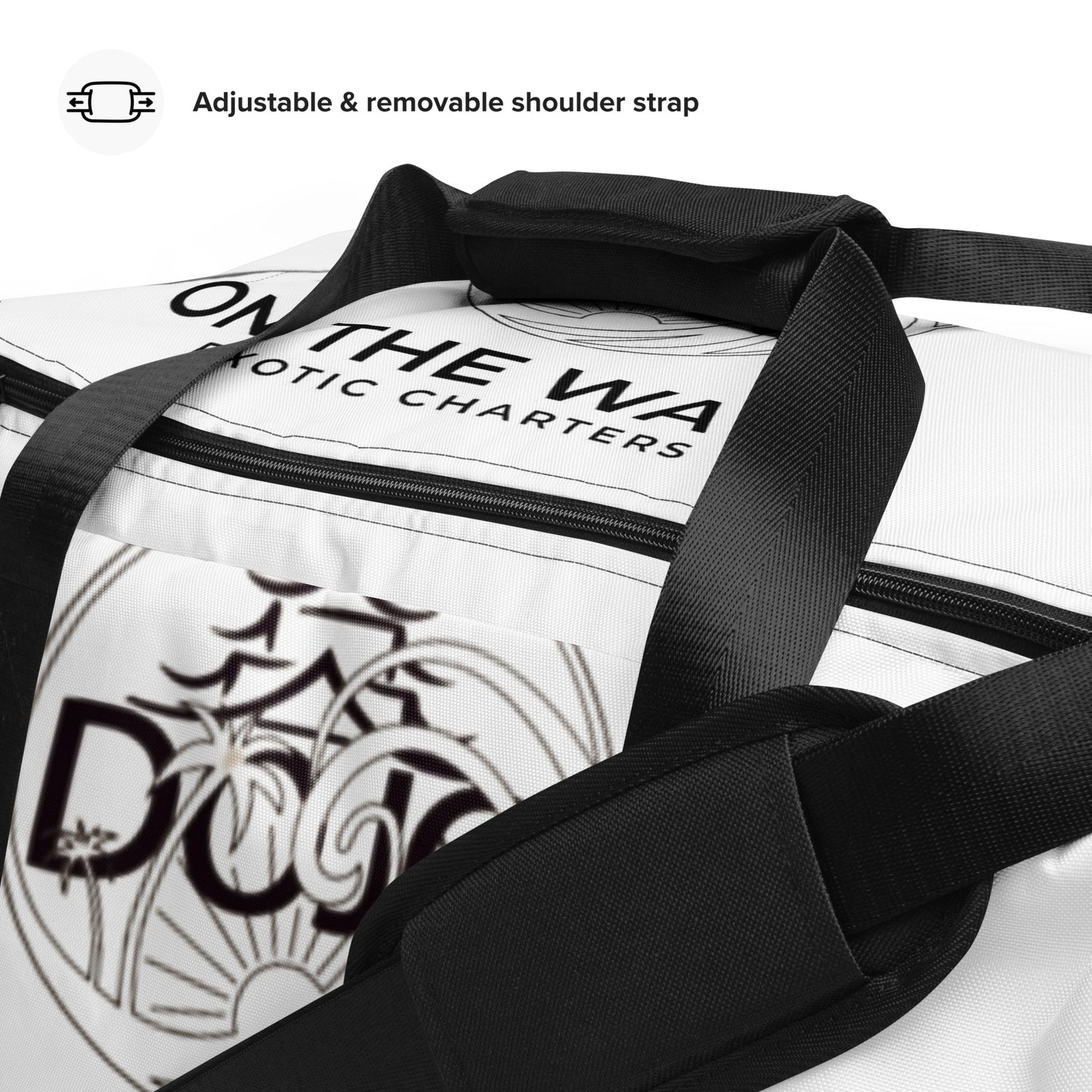 Dojo on the Wave Duffle bag