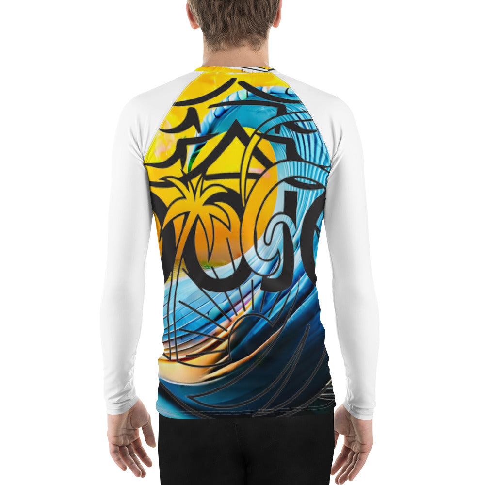 Dojo on the Wave Men's Rash Guard