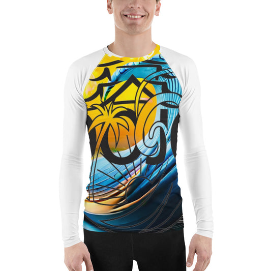 Dojo on the Wave Men's Rash Guard