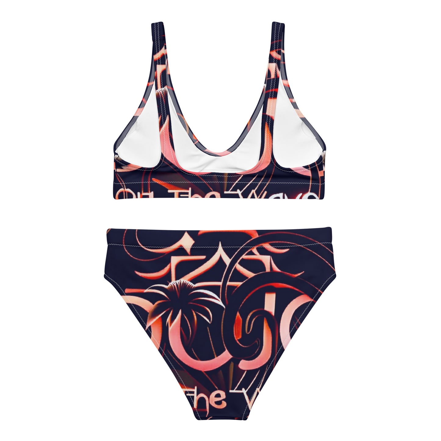 Dojo on the Wave Recycled high-waisted bikini