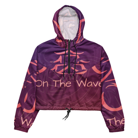 Dojo on the Wave Women’s cropped windbreaker