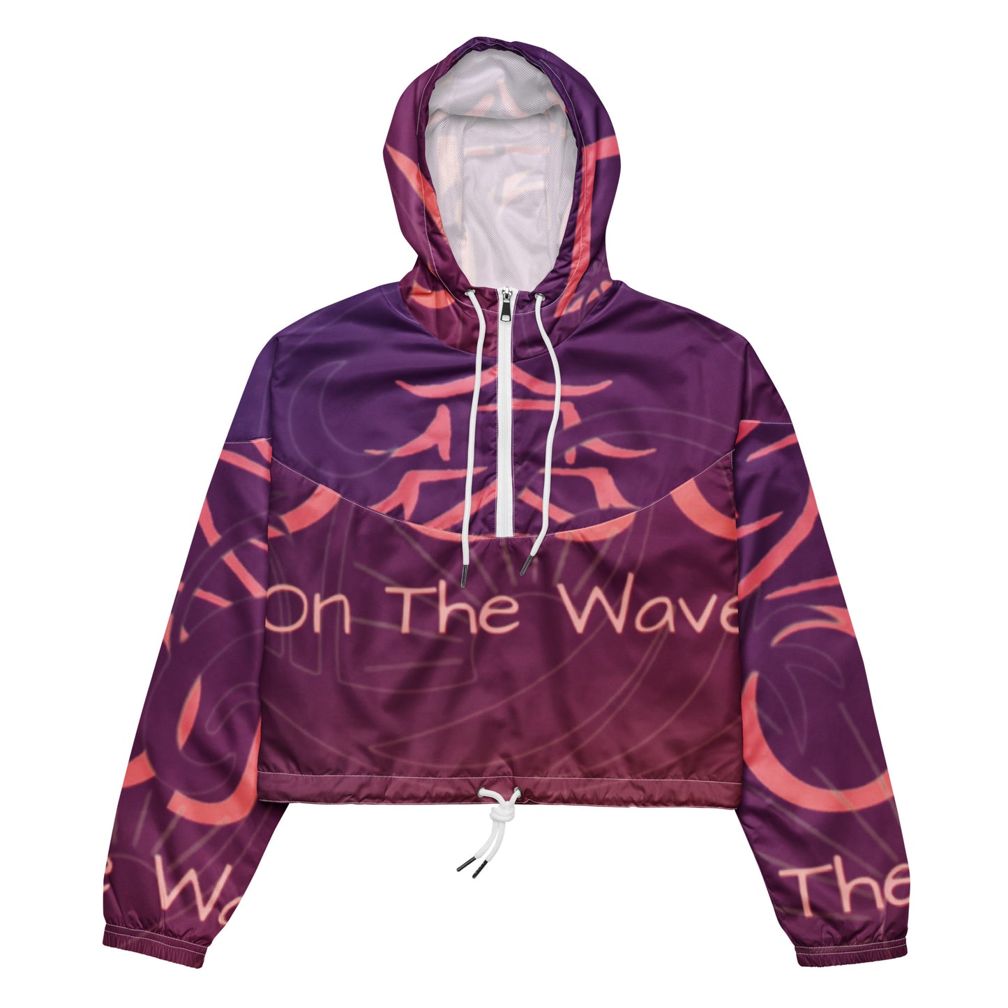 Dojo on the Wave Women’s cropped windbreaker