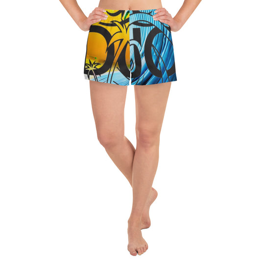 Dojo On the Wave Women’s Recycled Athletic Shorts