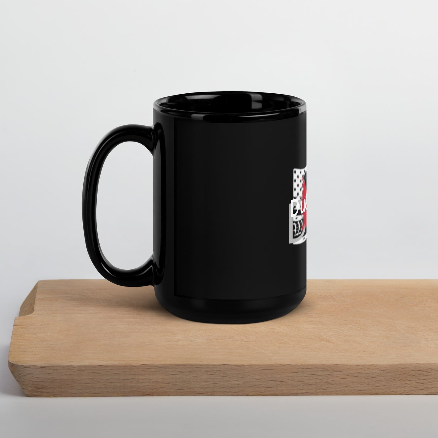 Dual Citizenship Black Glossy Mug