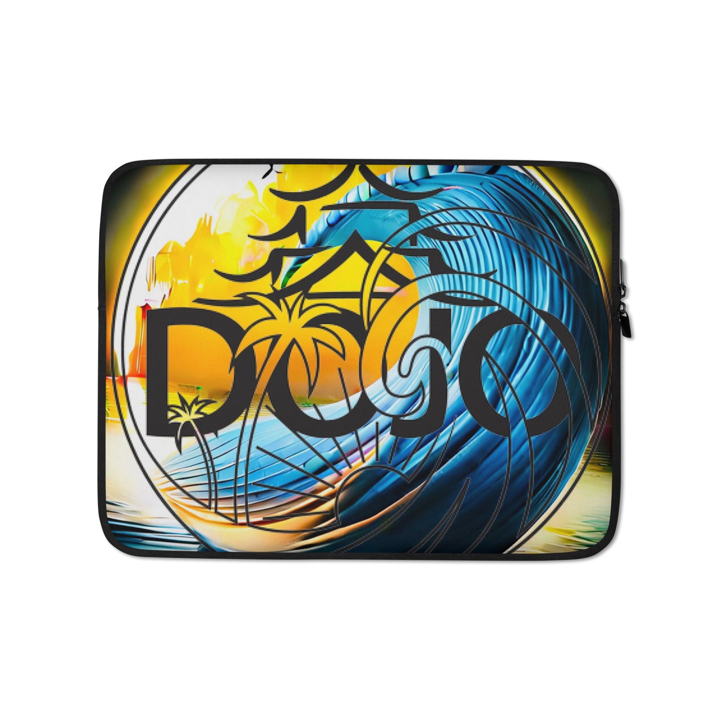 Dojo on the Wave Laptop Sleeve