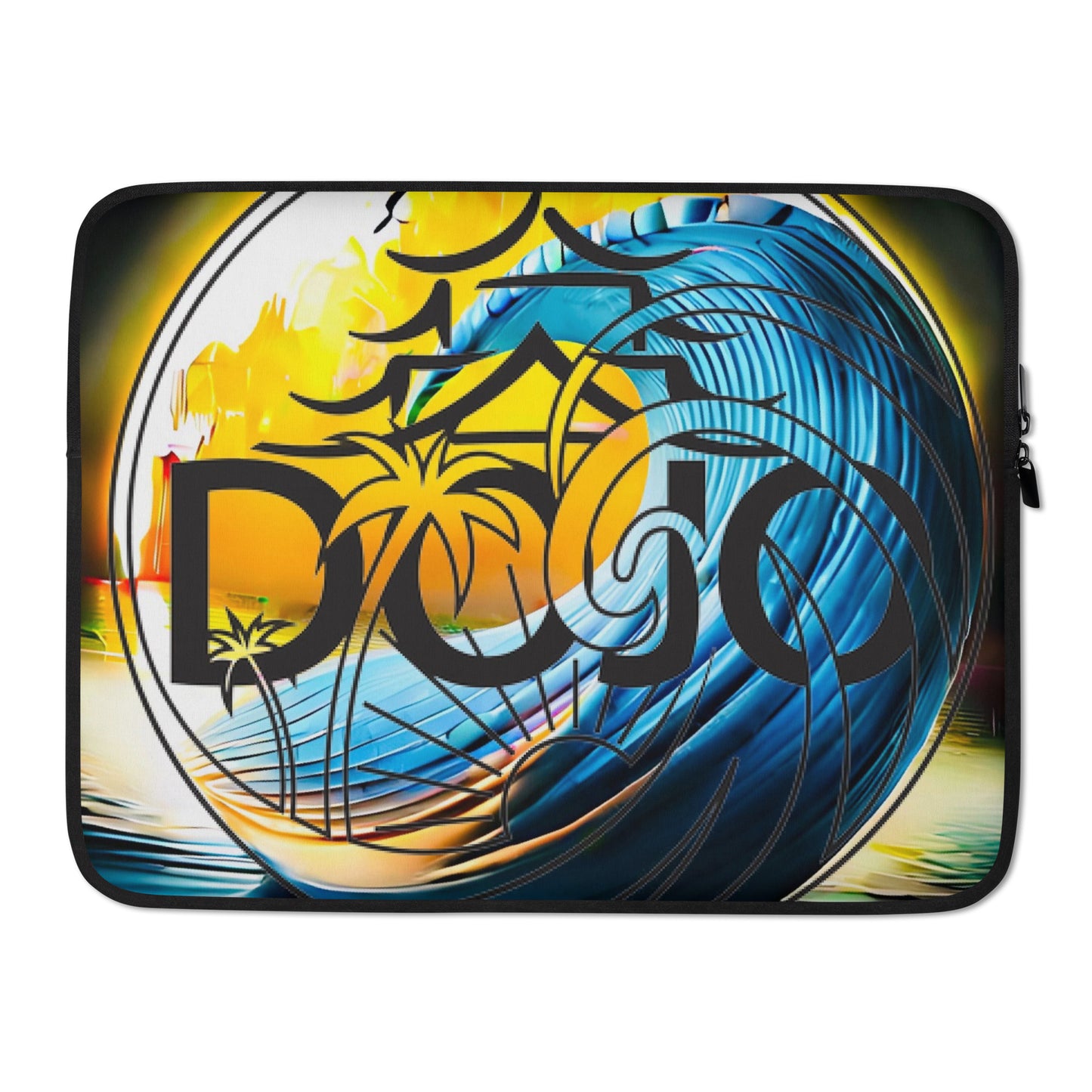 Dojo on the Wave Laptop Sleeve