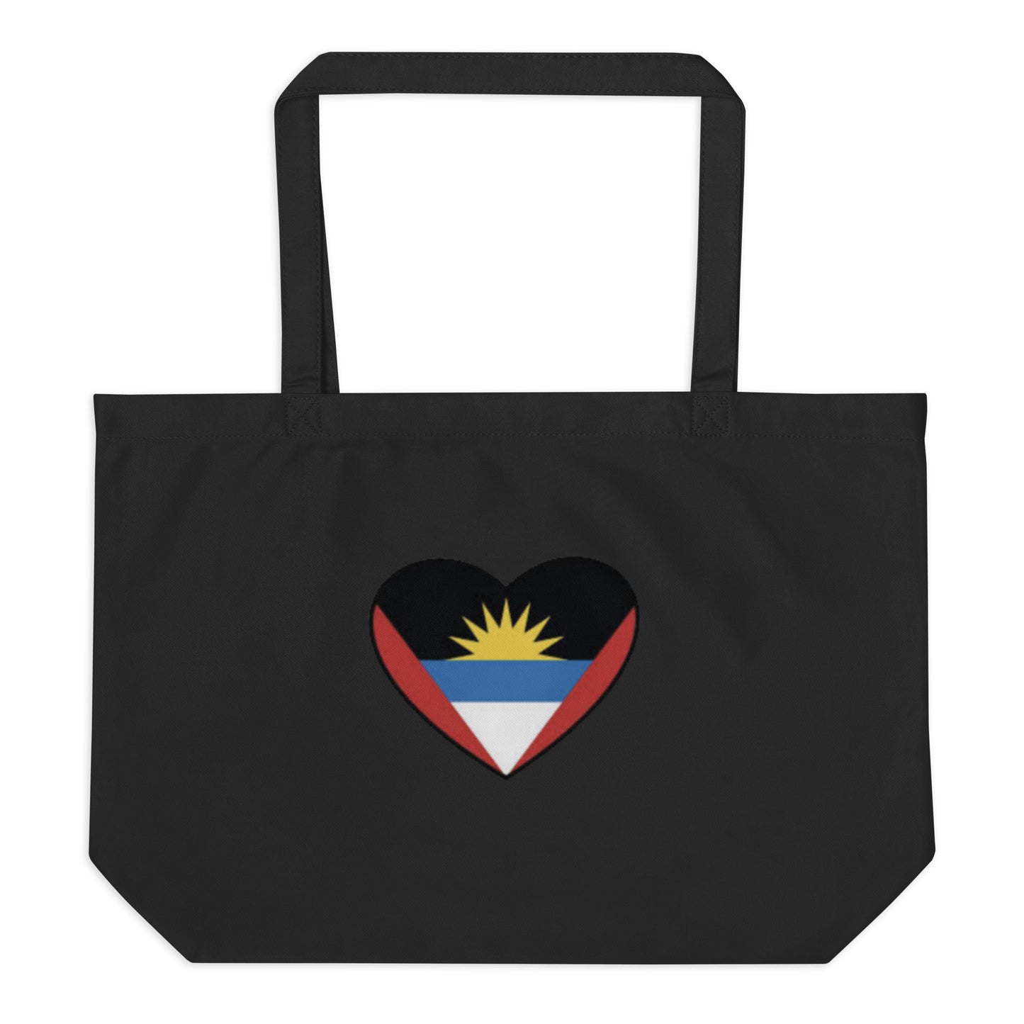 Antigua & Barbuda Large organic tote bag