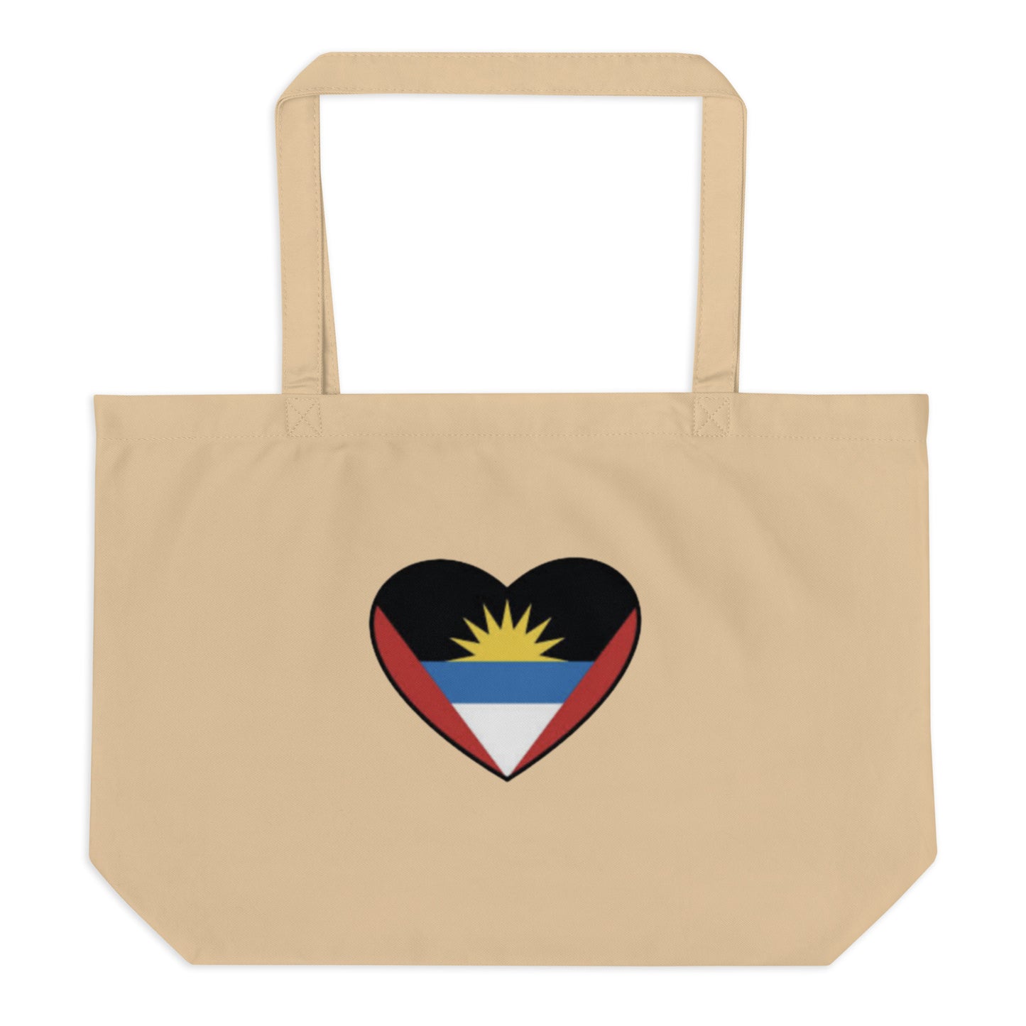 Antigua & Barbuda Large organic tote bag