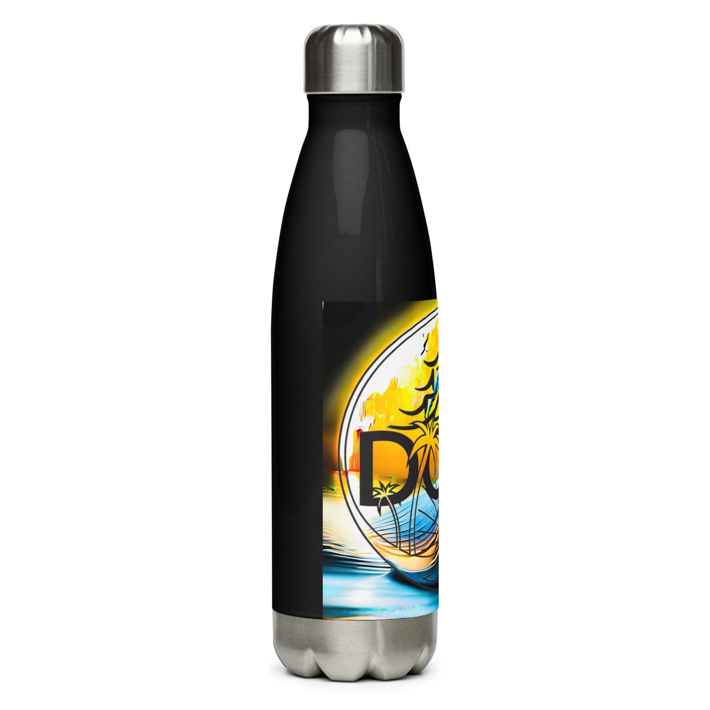 Dojo on the Wave Stainless Steel Water Bottle