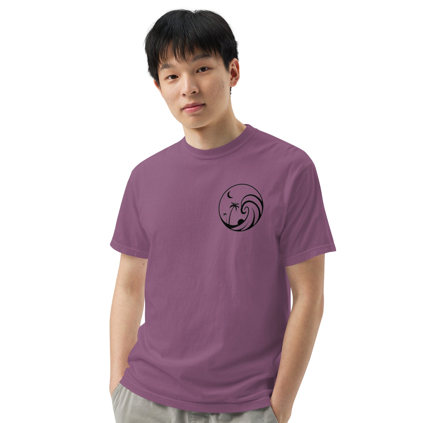 Dojo on the Wave Unisex garment-dyed heavyweight t-shirt