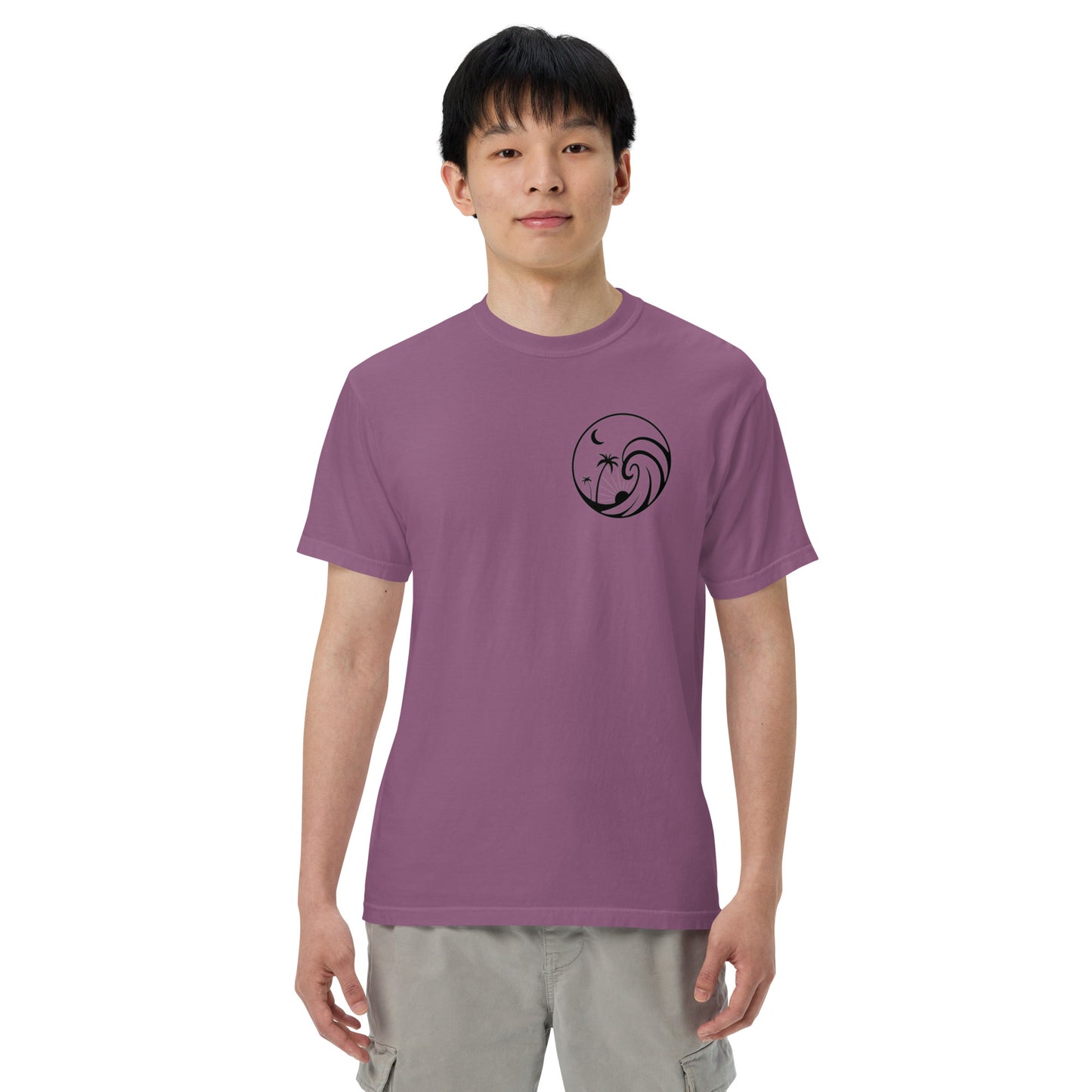 Dojo on the Wave Unisex garment-dyed heavyweight t-shirt