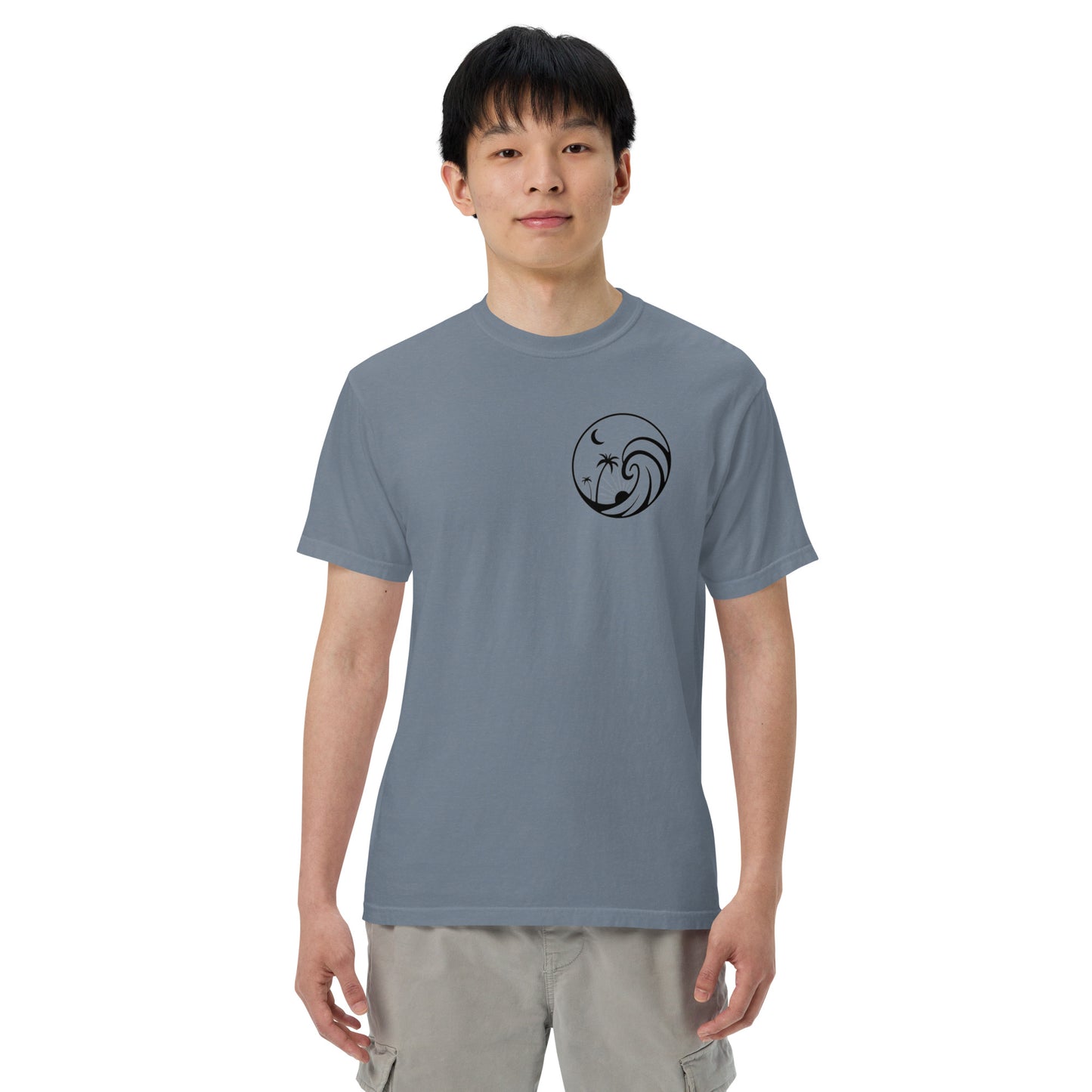 Dojo on the Wave Unisex garment-dyed heavyweight t-shirt