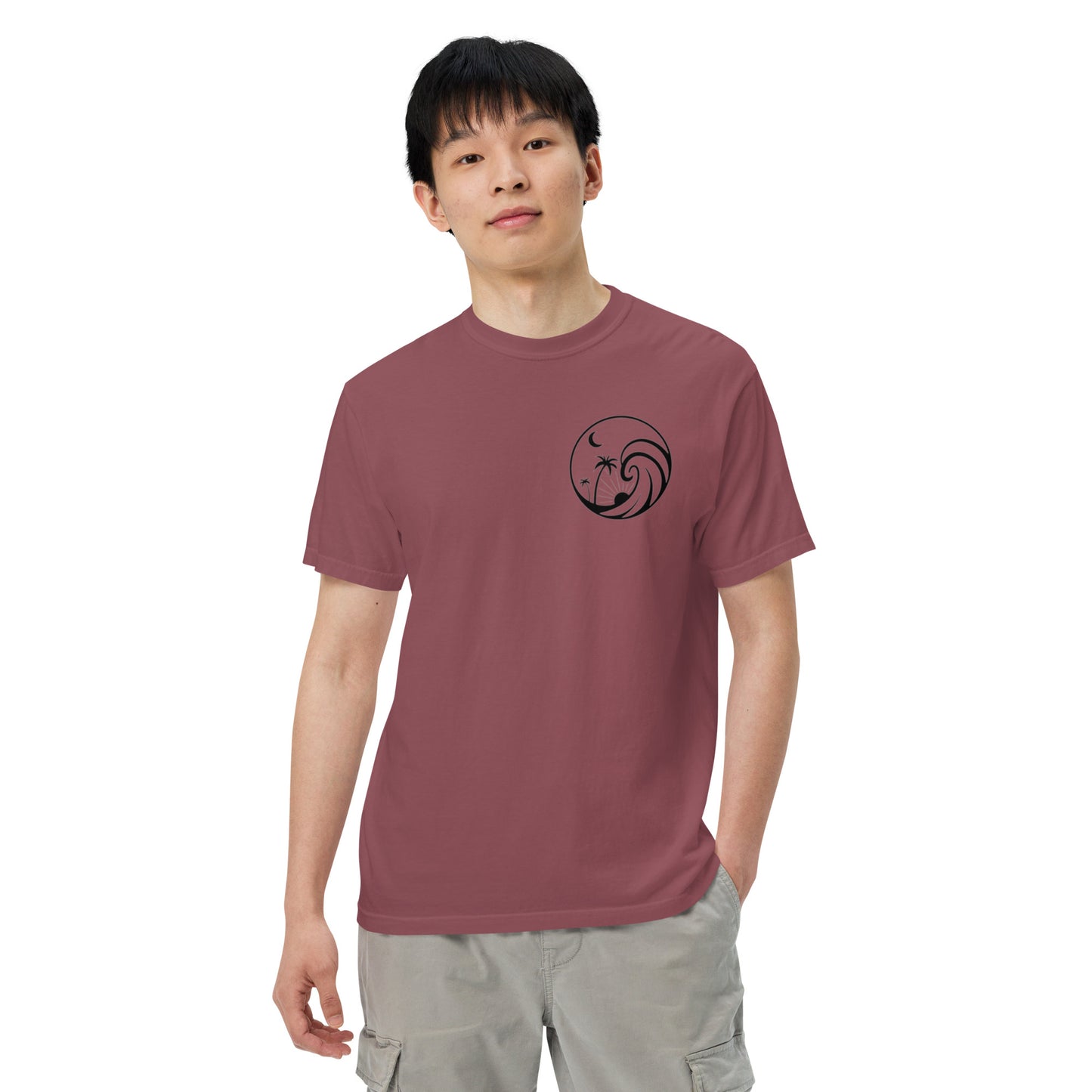 Dojo on the Wave Unisex garment-dyed heavyweight t-shirt