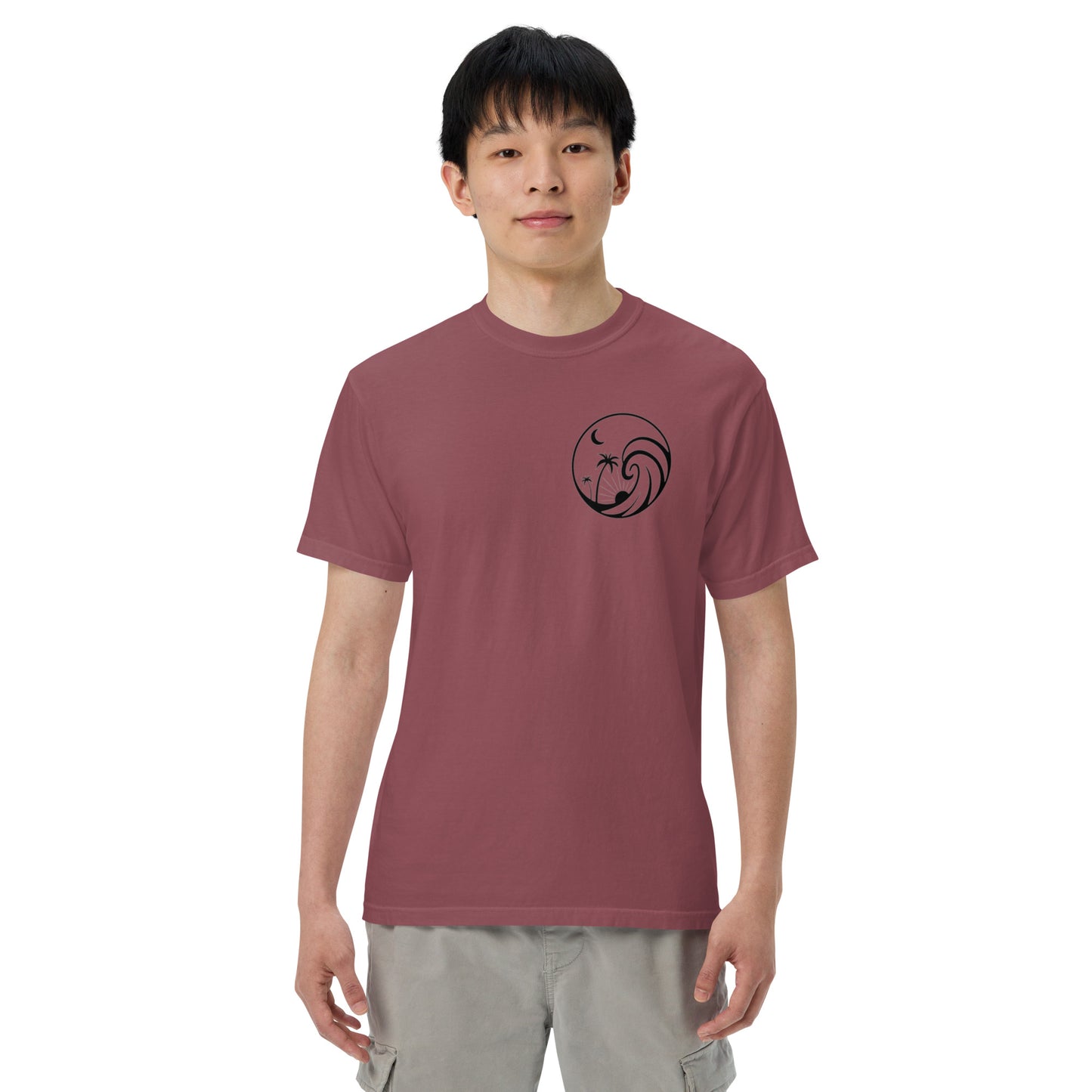 Dojo on the Wave Unisex garment-dyed heavyweight t-shirt