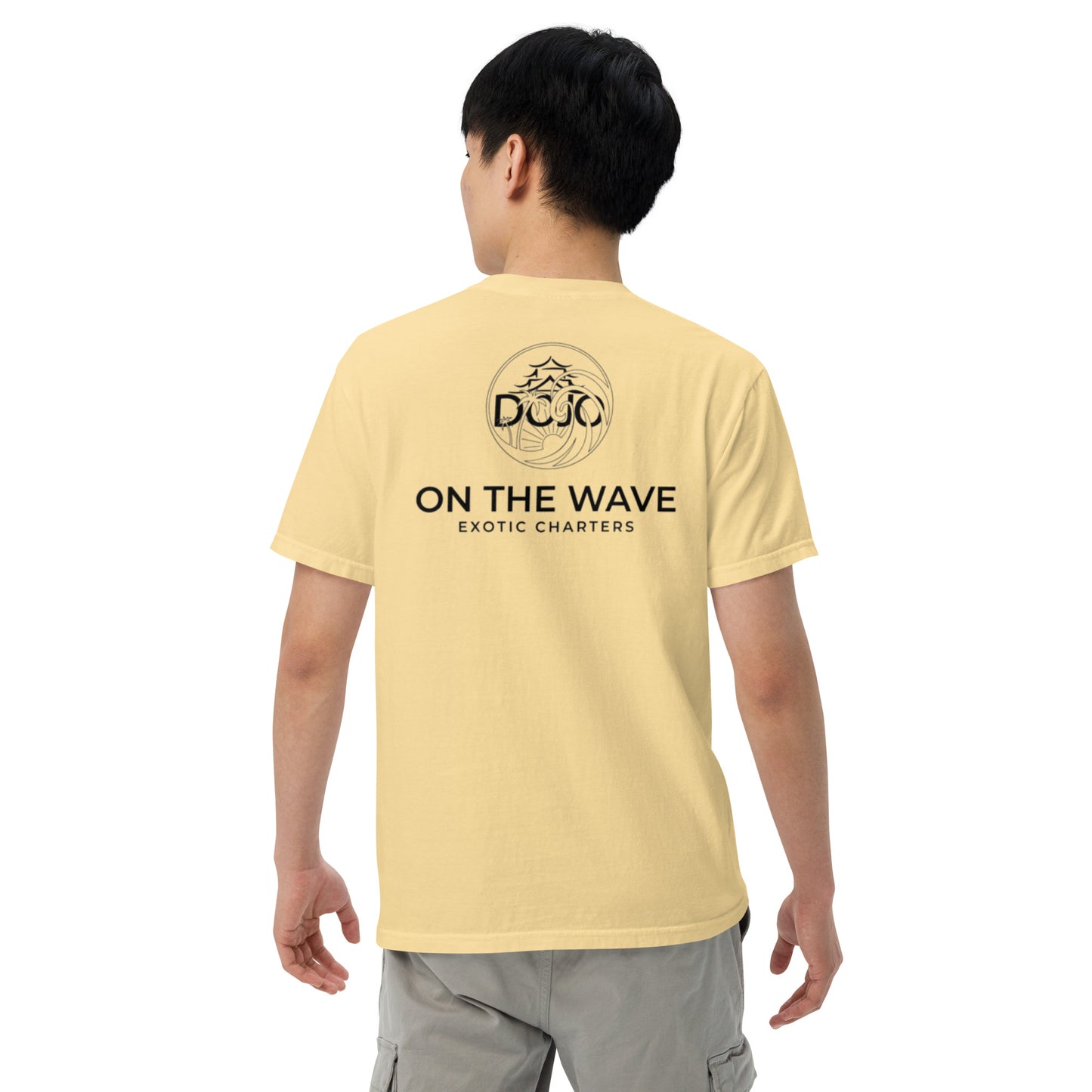 Dojo on the Wave Unisex garment-dyed heavyweight t-shirt