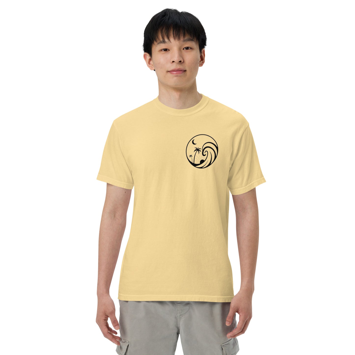 Dojo on the Wave Unisex garment-dyed heavyweight t-shirt