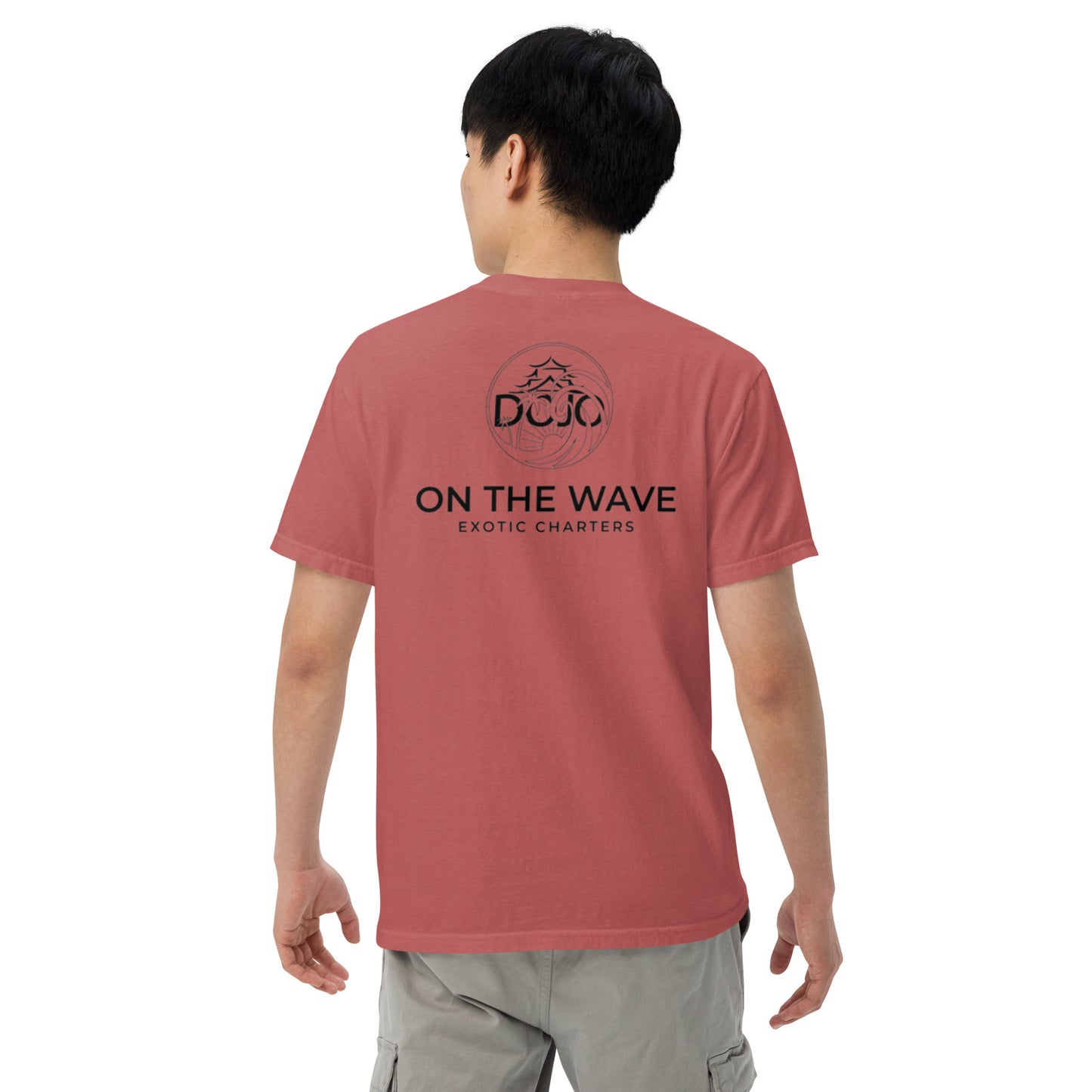 Dojo on the Wave Unisex garment-dyed heavyweight t-shirt