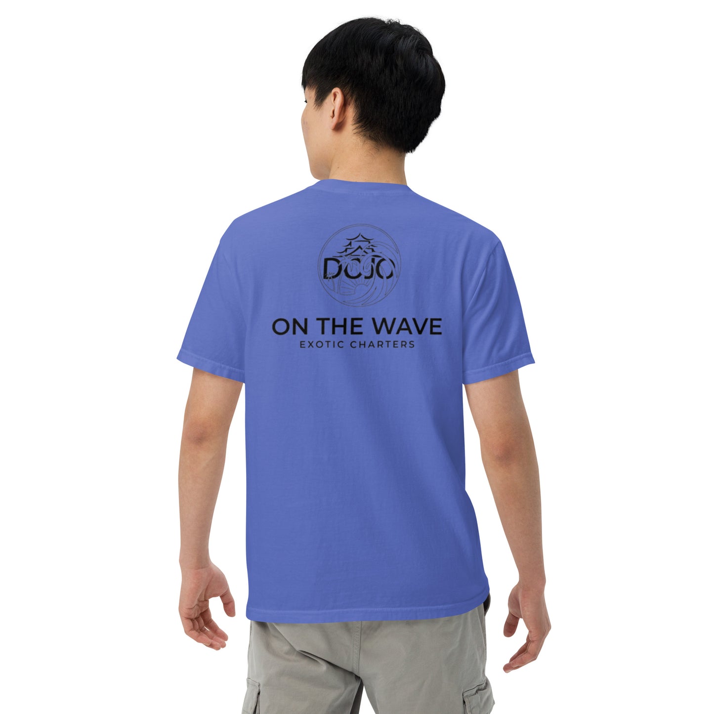 Dojo on the Wave Unisex garment-dyed heavyweight t-shirt