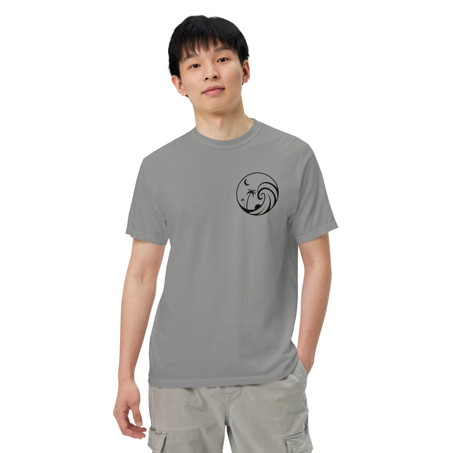 Dojo on the Wave Unisex garment-dyed heavyweight t-shirt