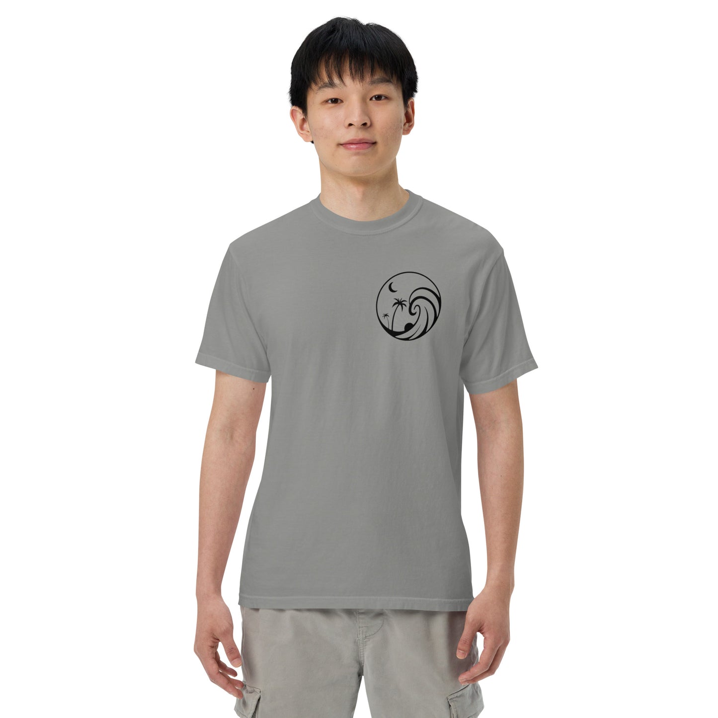 Dojo on the Wave Unisex garment-dyed heavyweight t-shirt