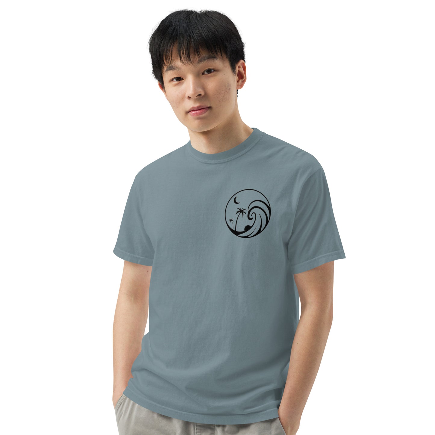 Dojo on the Wave Unisex garment-dyed heavyweight t-shirt