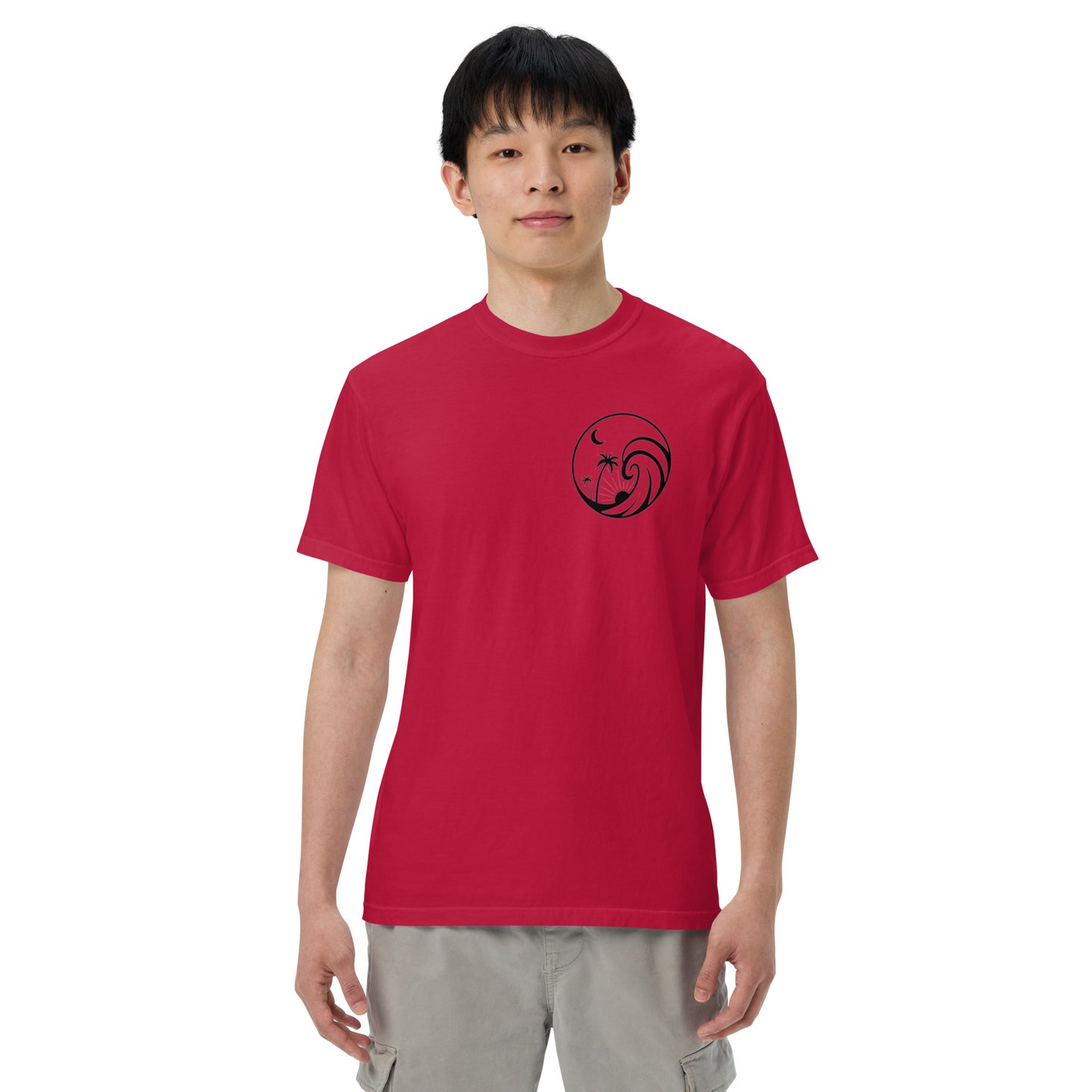 Dojo on the Wave Unisex garment-dyed heavyweight t-shirt