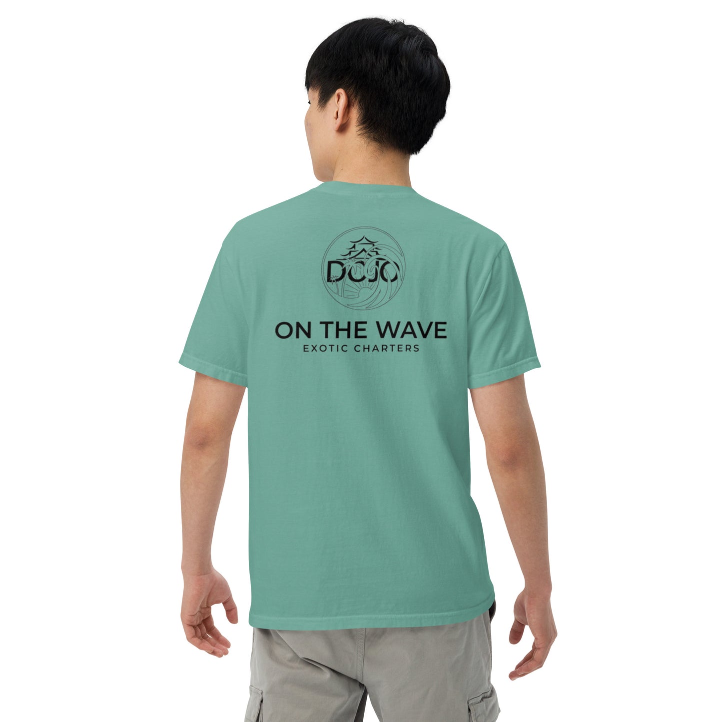 Dojo on the Wave Unisex garment-dyed heavyweight t-shirt