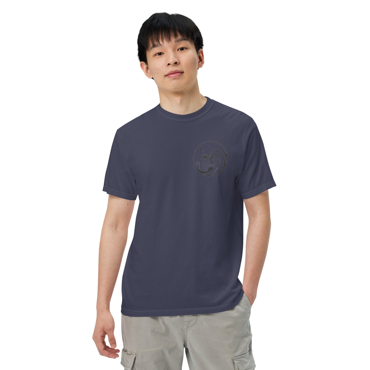 Dojo on the Wave Unisex garment-dyed heavyweight t-shirt