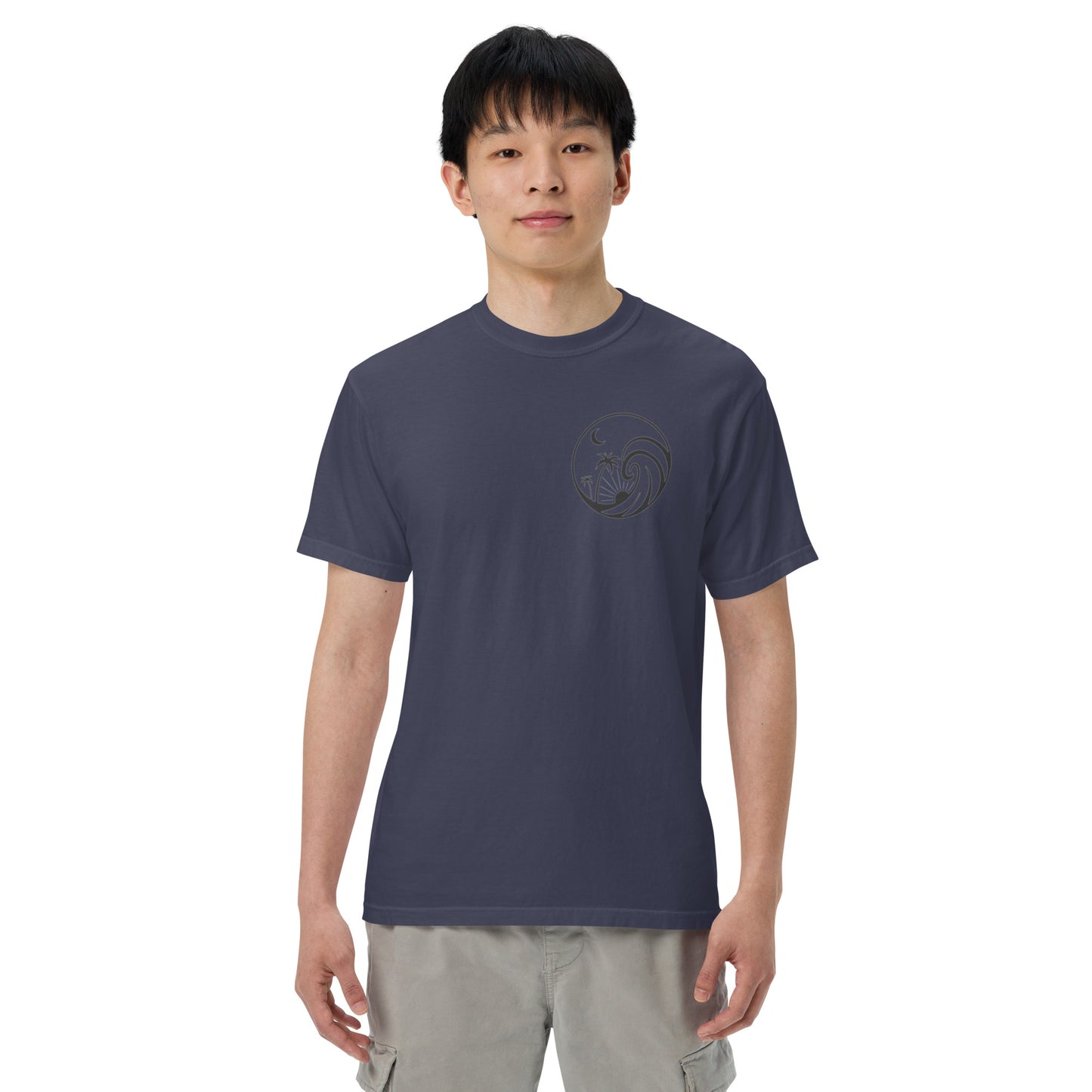 Dojo on the Wave Unisex garment-dyed heavyweight t-shirt