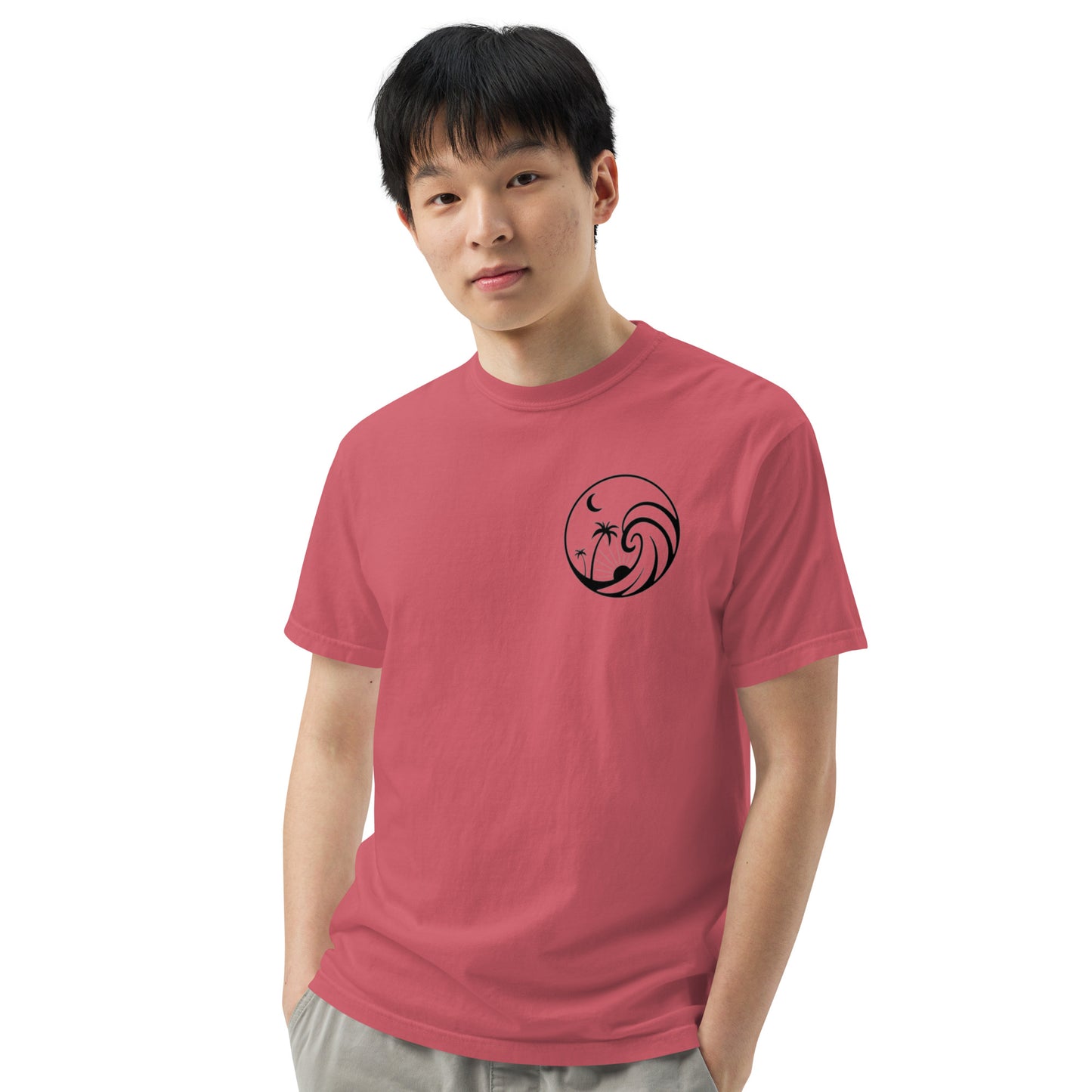 Dojo on the Wave Unisex garment-dyed heavyweight t-shirt