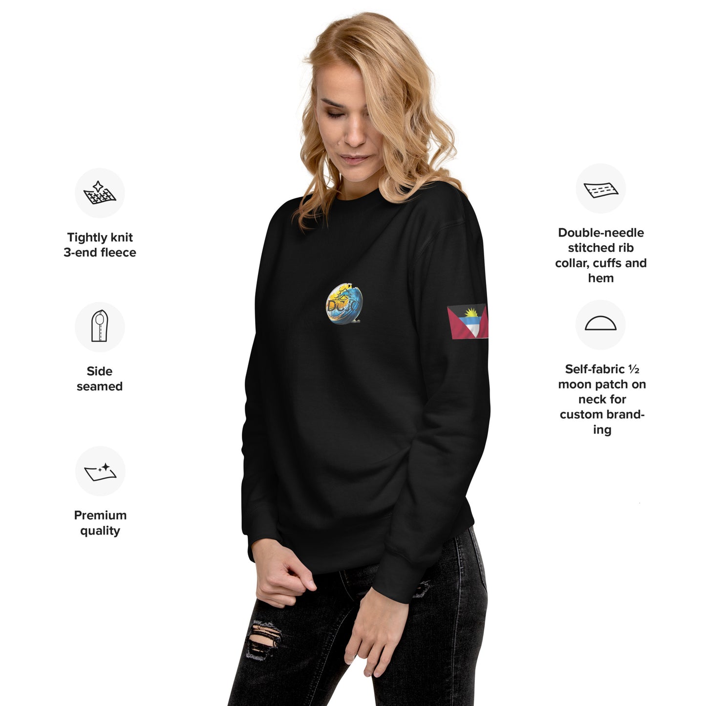 Dojo AI Dual Citizenship Unisex Premium Sweatshirt