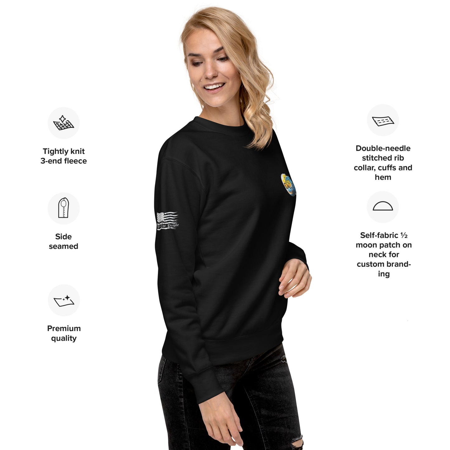 Dojo AI Dual Citizenship Unisex Premium Sweatshirt