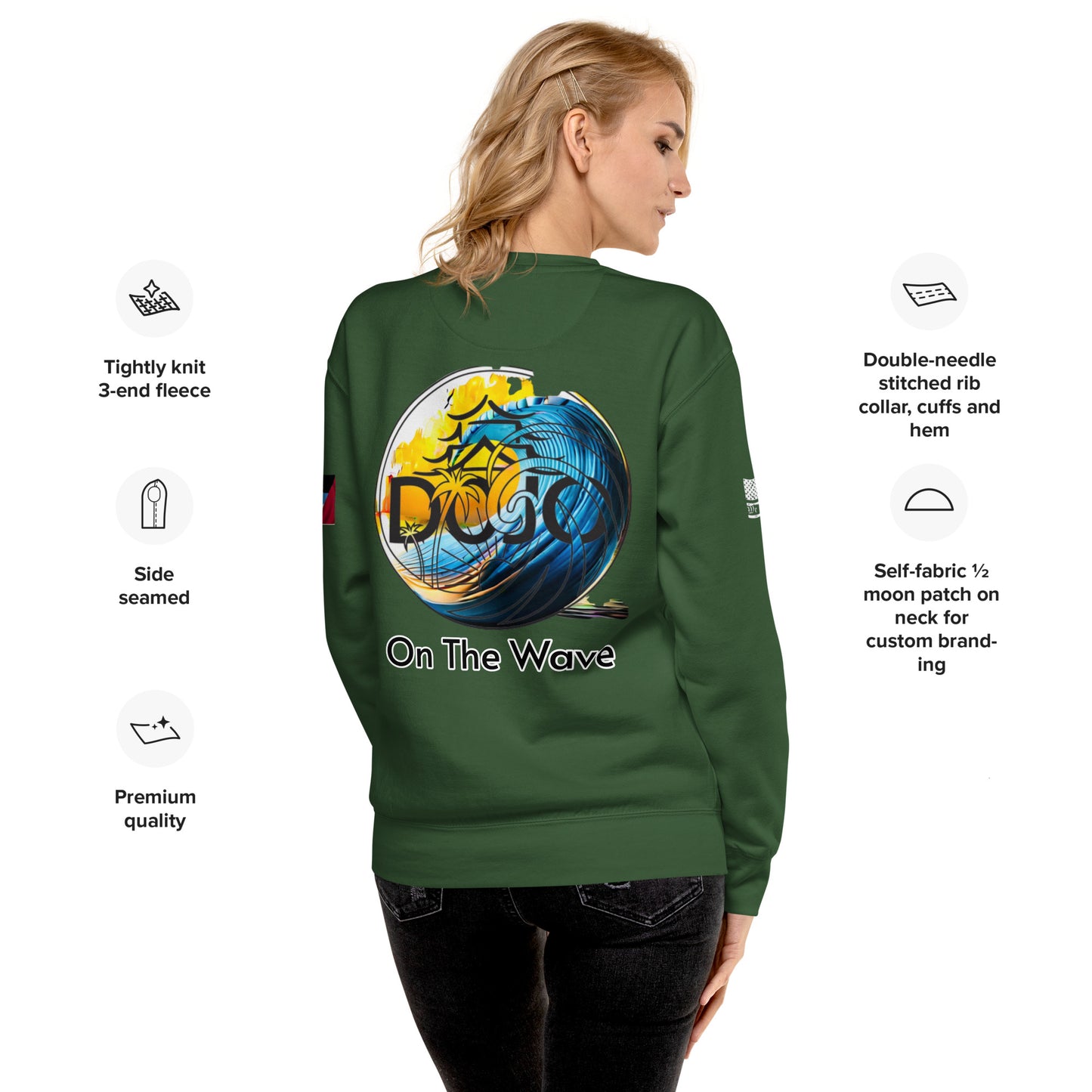 Dojo AI Dual Citizenship Unisex Premium Sweatshirt