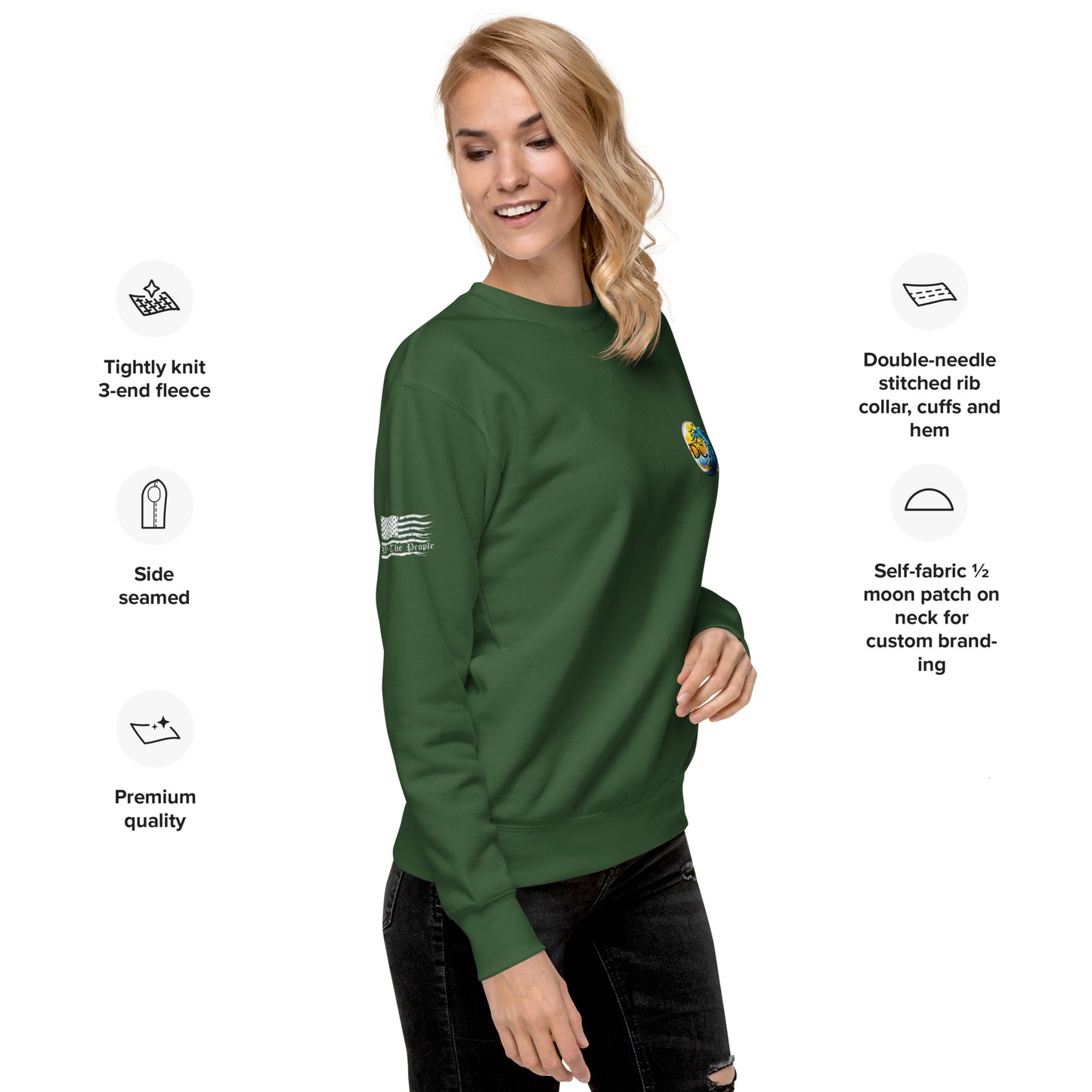 Dojo AI Dual Citizenship Unisex Premium Sweatshirt