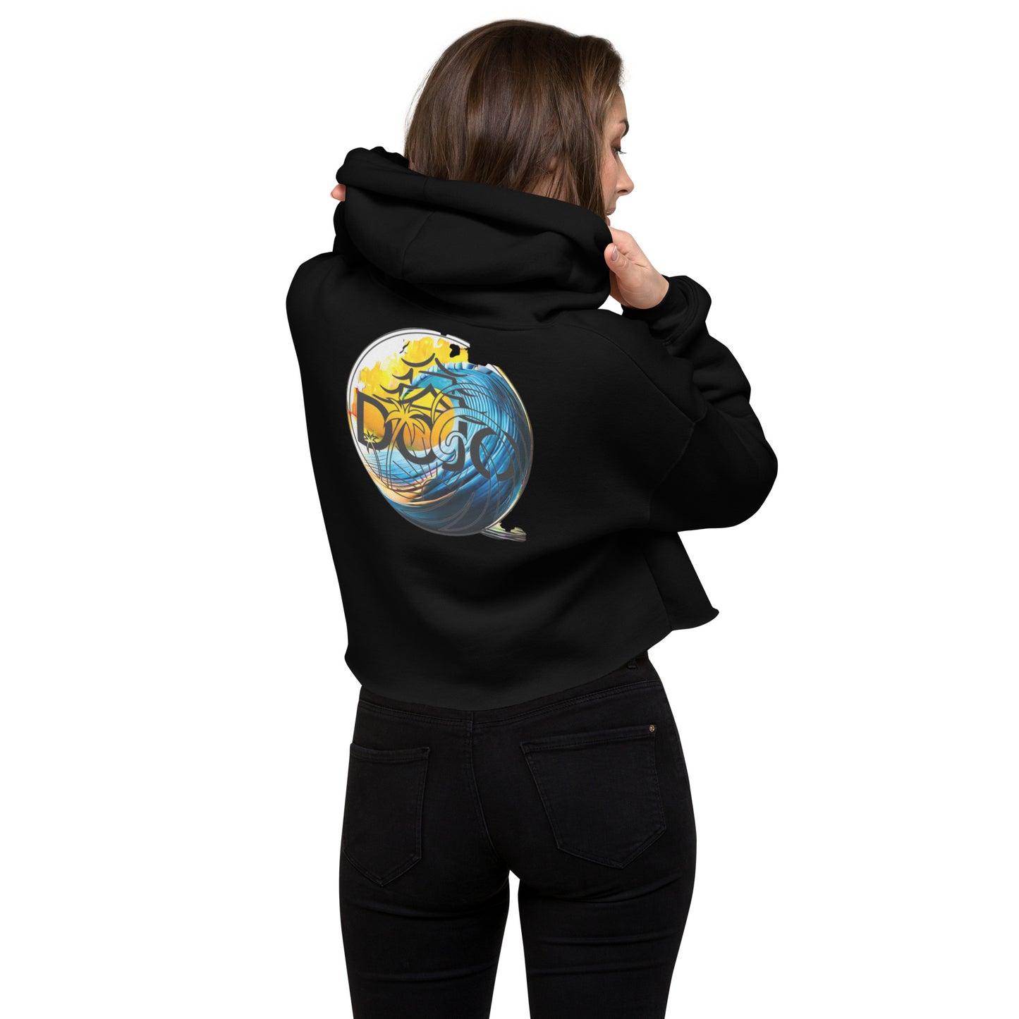 Dojo AI Crop Hoodie